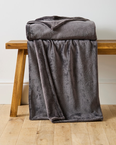 Plush Fleece Throw