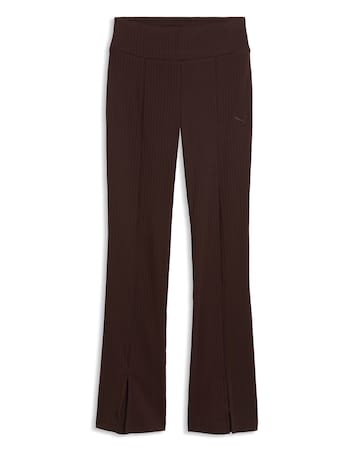 PUMA HER Rib Flared Leggings