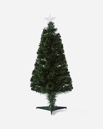 Slim Fibre Optic Christmas Tree Warm White