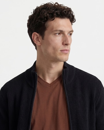 Pure Cotton V Neck T-Shirt Long