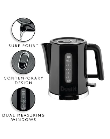 Studio by Dualit Kettle & Toaster Bundle Black