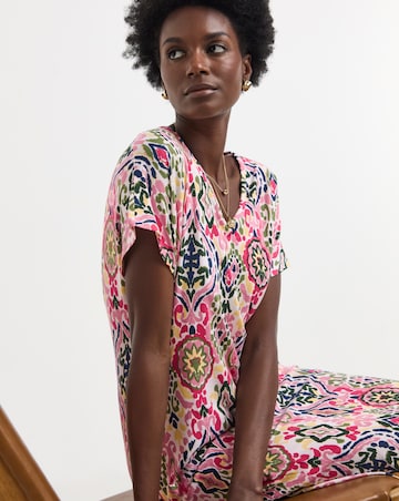 Great Value Soft Touch Midi T-Shirt Dress