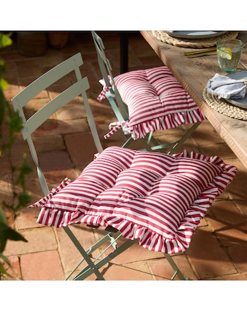 Wylder Millie Ruffle Seat Pads - 2 Pack