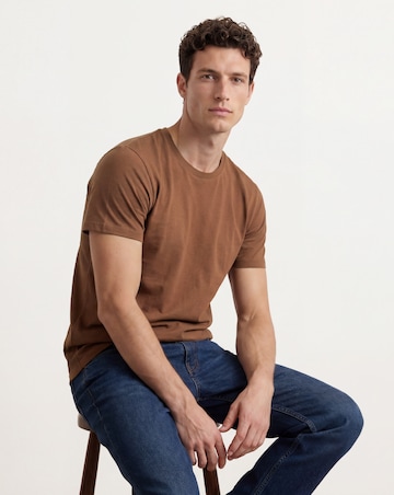 Pure Cotton Crew Neck T-Shirt Long