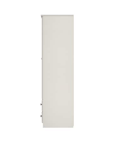 Peregrine Ready Assembled 2 Door 2 Drawer Mirrored Wardrobe - Kids