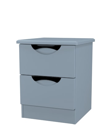 Haydn Ready Assembled 2 Drawer Bedside - Kids
