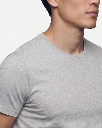 Grey Crew Neck T-shirt Long