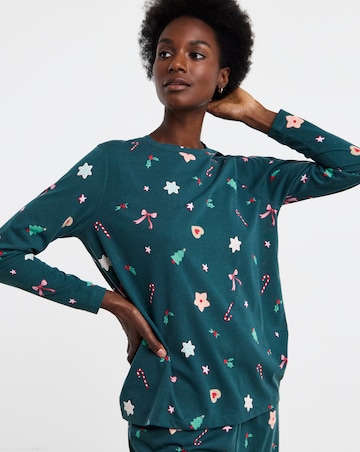 Pretty Secrets Value Candy Cane Pyjama Set