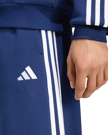 adidas 3 Stripes Cuffed Fleece Pants