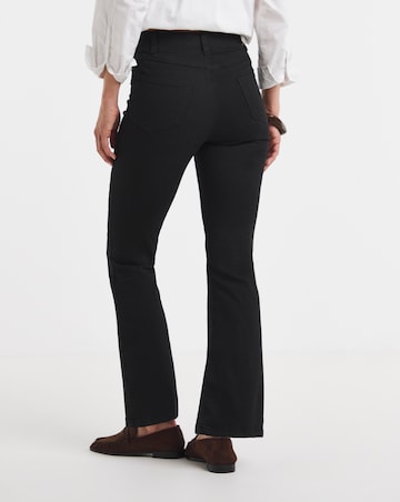 Black Stretch Bootcut Jeggings