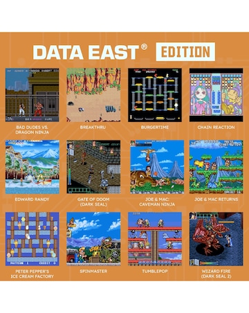 HyperMegaTech - Data East Super Pocket - Retro Handheld Gaming Device