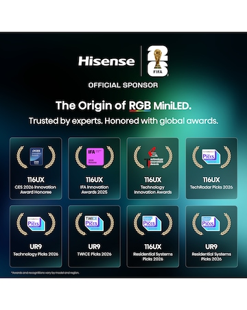 Hisense 55ER8STUK 55in RGB Mini-LED 4K UHD Smart TV