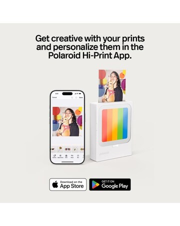 Polaroid HiPrint 3x3 Printer White 10S