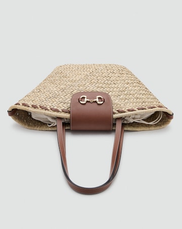 Mango Natural Fibre Shoulder Bag