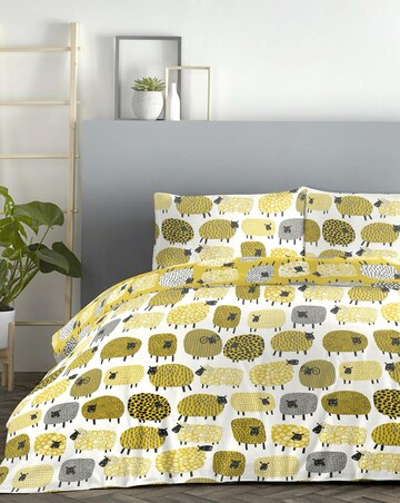Fusion Dotty Sheep Duvet Cover Set