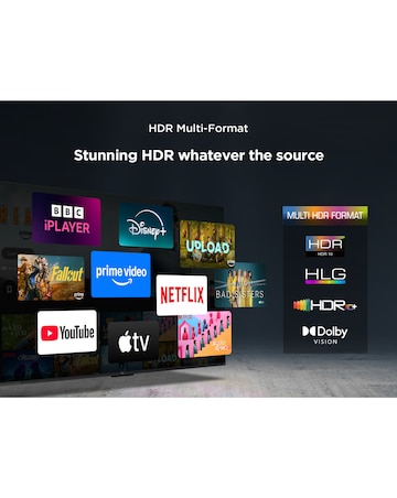 TCL 75T6C-UK 75in 4K QLED HDR Smart Fire TV with Freely