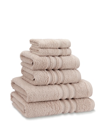 Catherine Lansfield Zero Twist 6 Piece Towel Bale
