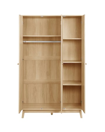 Herringford 3 Door Wardrobe With Mirror