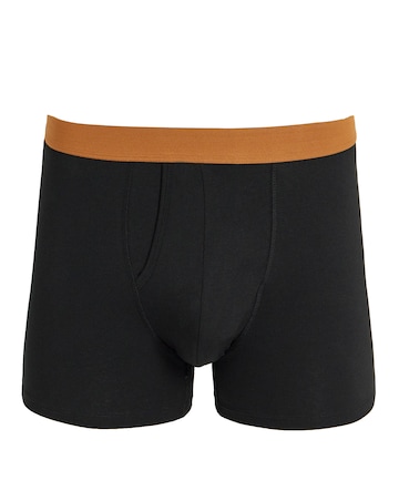 5 Pack Contrast Waistband Boxers