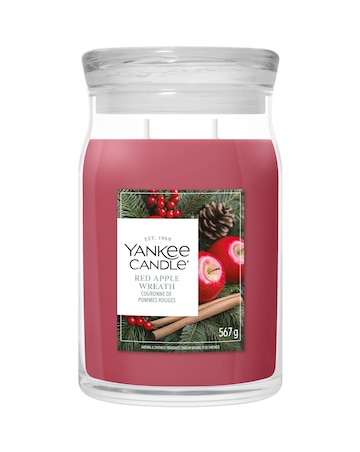Yankee Candle Signature Large Red Apple Wreath