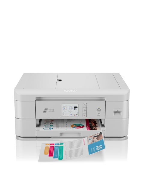Brother DCPJ1800DWZU1 All-In-One Wireless Inkjet Printer with Auto Paper Cutter
