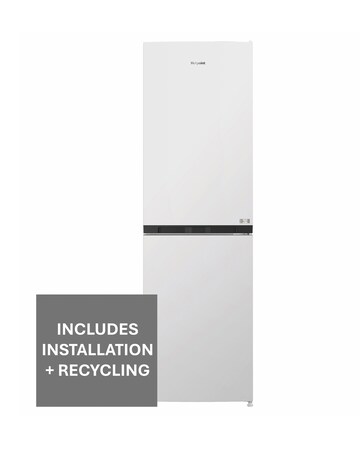 Hotpoint Total No Frost 50/50 Fridge Freezer with VitalCare - White + Install