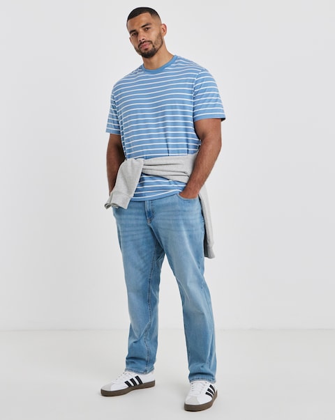 Jack & Jones Mike Tapered Fit Jean - Blue