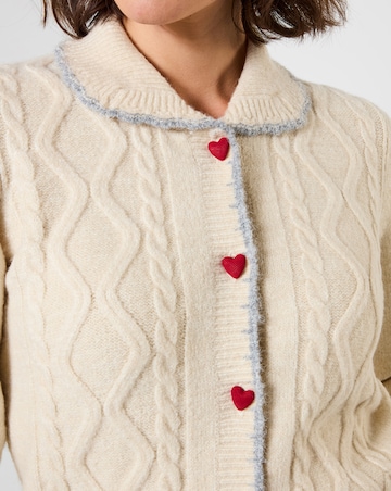 Joe Browns Tiah Cable Knit Cardigan