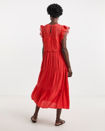 Broderie 2 - in - 1 Maxi Dress
