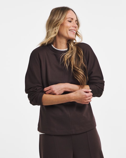 Chocolate Cosy Long Sleeve Top