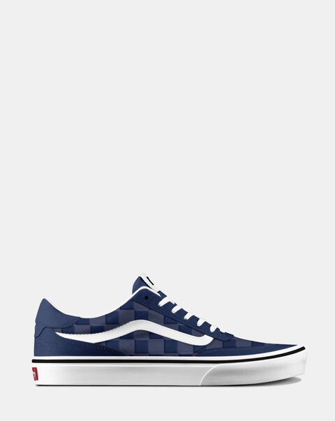 VANS Brooklyn Leather & Suede Trainers