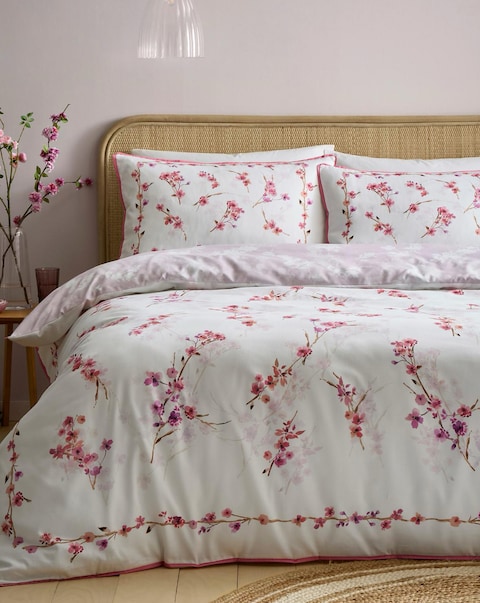 Appletree Blossom Flower Duvet Cover Set