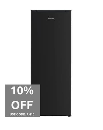 Russell Hobbs RH143FZ552E1B 143cm High Small Upright Freezer - Black - E Rated