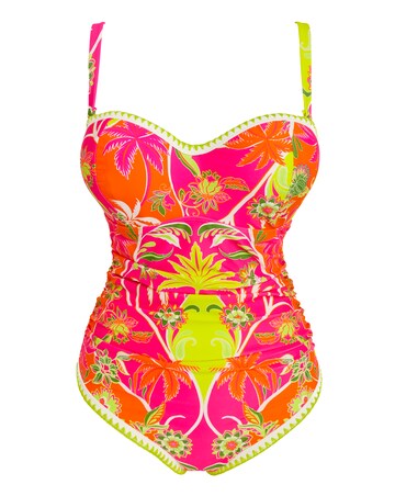 Figleaves Frida Underwired Bandeau Swimsuit
