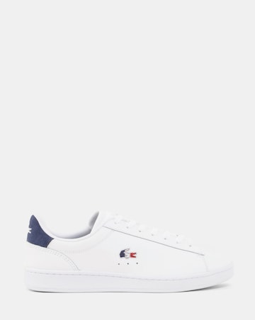 Lacoste Carnaby Set Trainers - White/Navy/Red