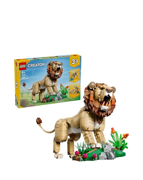 LEGO Creator 3in1 Wild Animals: Majestic Lion 31386