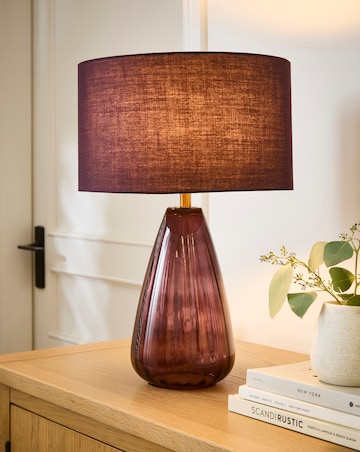 Tasha Glass Table Lamp