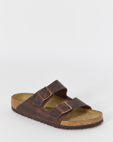 Birkenstock Classic Oiled Leather Arizona Sandals - Habanna