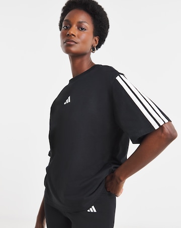 adidas Essentials 3 Stripes Boyfriend T-Shirt