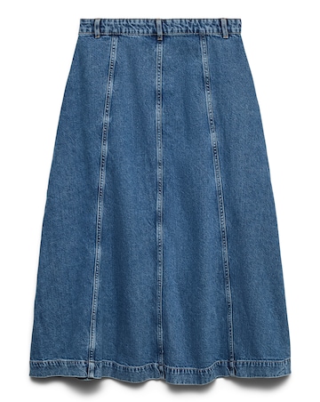Vero Moda Alaina High Rise 7/8 Denim Skirt
