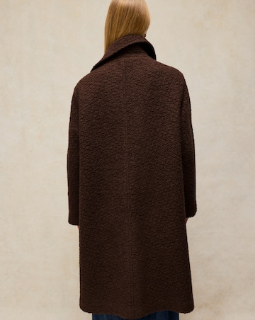 White Stuff Kelsey Boucle Wool Blend Coat