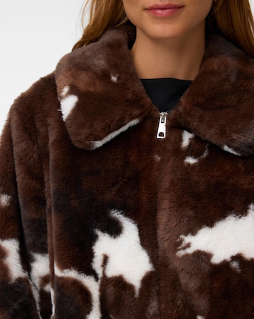Vero Moda Cow Print Short Jacket