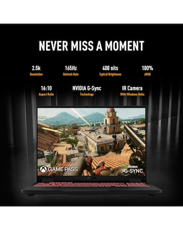 ASUS TUF Gaming Laptop - 16in NVIDIA GeForce RTX 5060 AMD Ryzen 7 16GB 1TB 165Hz
