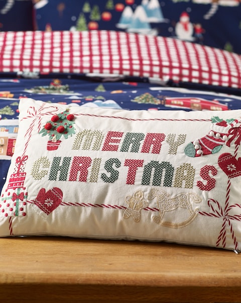 Catherine Lansfield Merry Christmas Cushion