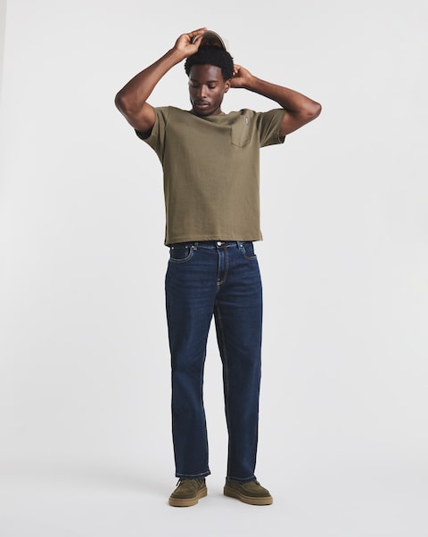 Union Loose Fit Stretch Jeans Darkwash