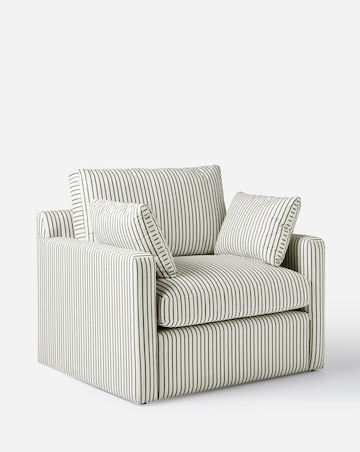 Seren Striped Armchair