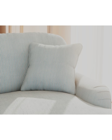 Lily Stripe Footstool
