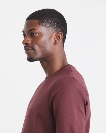 Pure Cotton Crew Neck T-Shirt Long