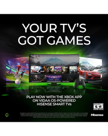 Hisense 50E78STUK PRO 50in QLED 4K Ultra HD Smart Gaming TV