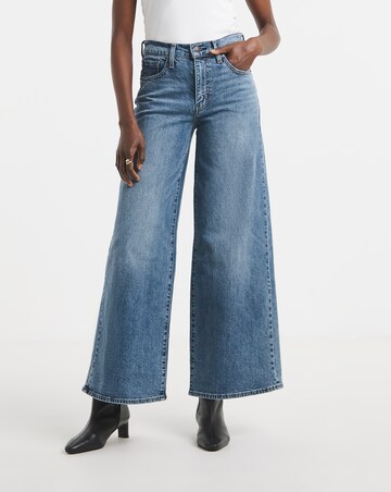 Levi's 728 High Rise Wide Leg Jean